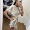 Suknelė su gipiūru